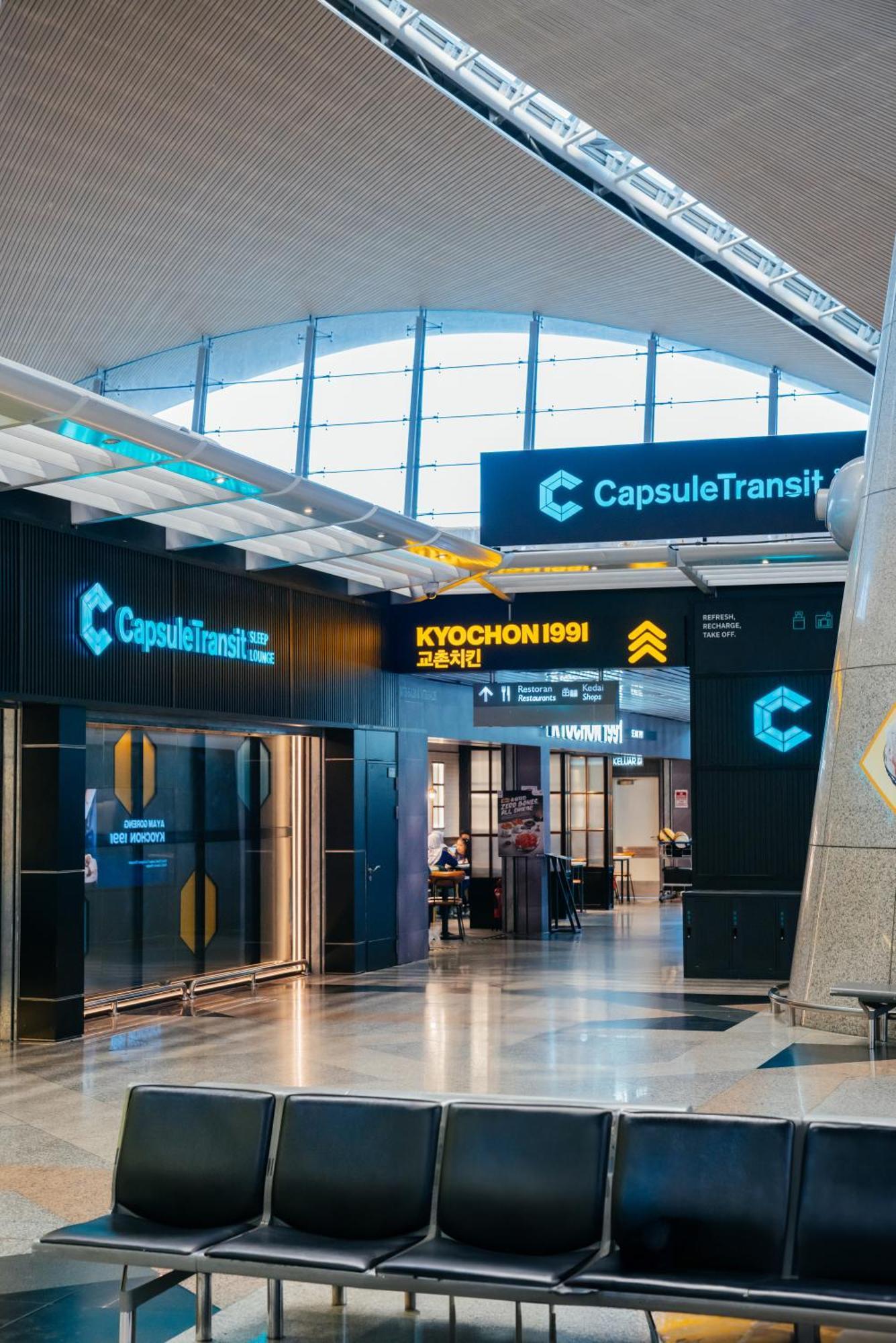 Capsuletransit Sleep Lounge Klia T1 Airport Hotel - Landside, Public Area At Lvl 5 雪邦 外观 照片
